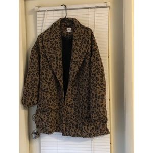 Leopard coat
